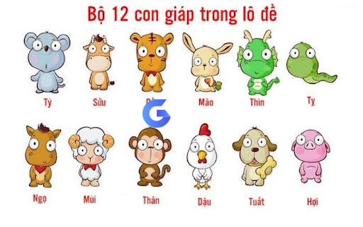 12 con giáp số đề