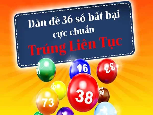 Đặc điểm của Dàn đề 36 khung 3 ngày ăn liên tục là gì?