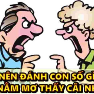 Nằm Mơ Thấy Cãi Nhau Thì Nên Đánh Con Số Gì?