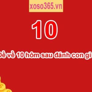 Đề về tổng 10 hôm sau đánh con gì: Cách chọn dàn đề tổng 10