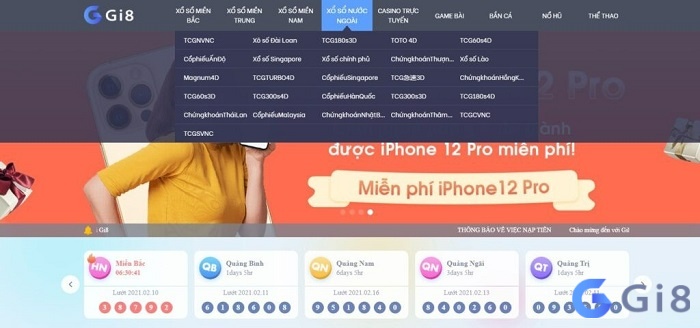 Nhà cái lô đề Gi8 có đa dạng hình thức chơi lô đề
