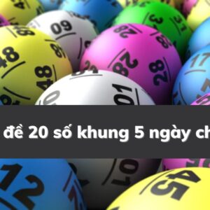 Nuôi dàn de 20 số khung 5 ngày chuẩn & cách vào tiền hợp lý