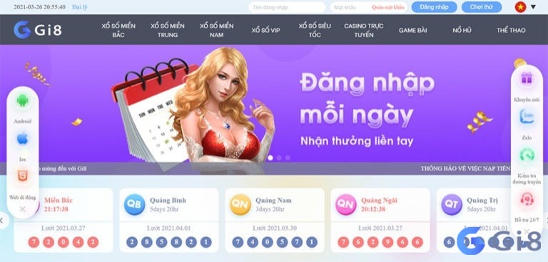 Soi cau lo to mien nam cùng hệ thống Gi88