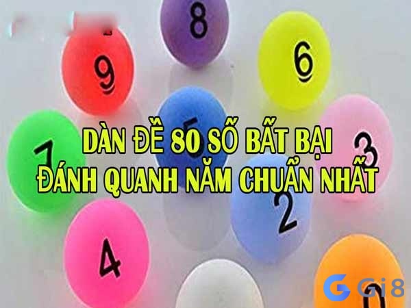 Hướng dẫn người chơi đánh dàn đề 80 số